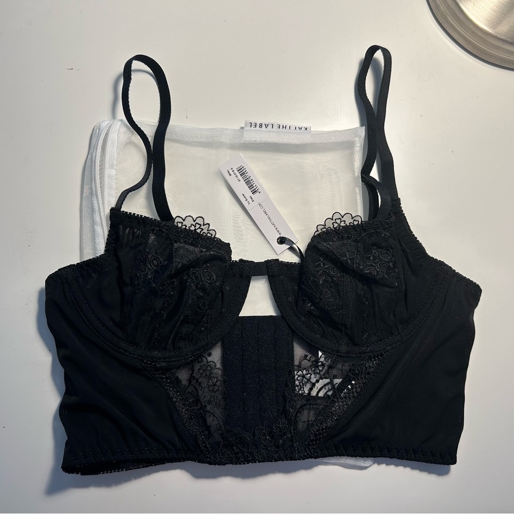 Kat the Label Ivy Bustier in black